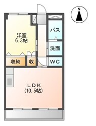 フォレスト壱番館の物件間取画像